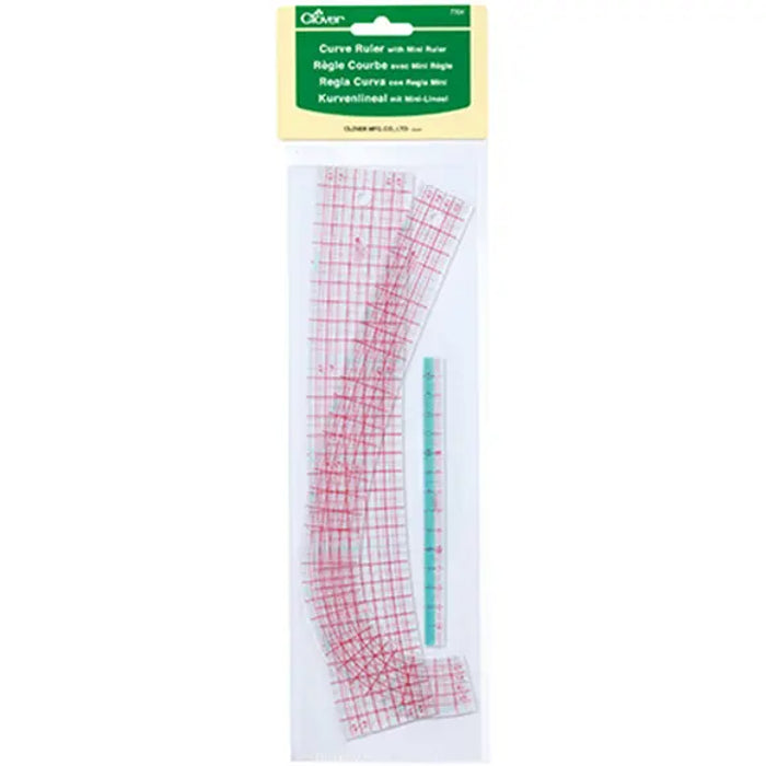 Curve Ruler with Mini Ruler- Clover