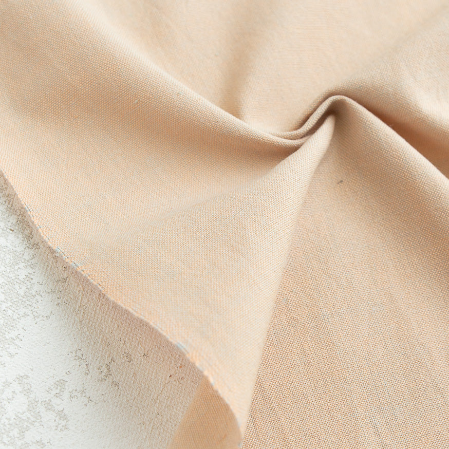 Watercolor Woven Cotton CHAMPAGNE - Fableism €23.50pm