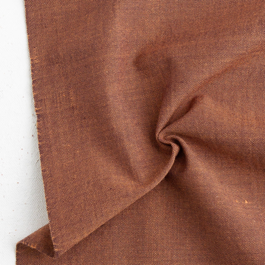 Watercolor Woven Cotton BOURBON - Fableism €23.50pm