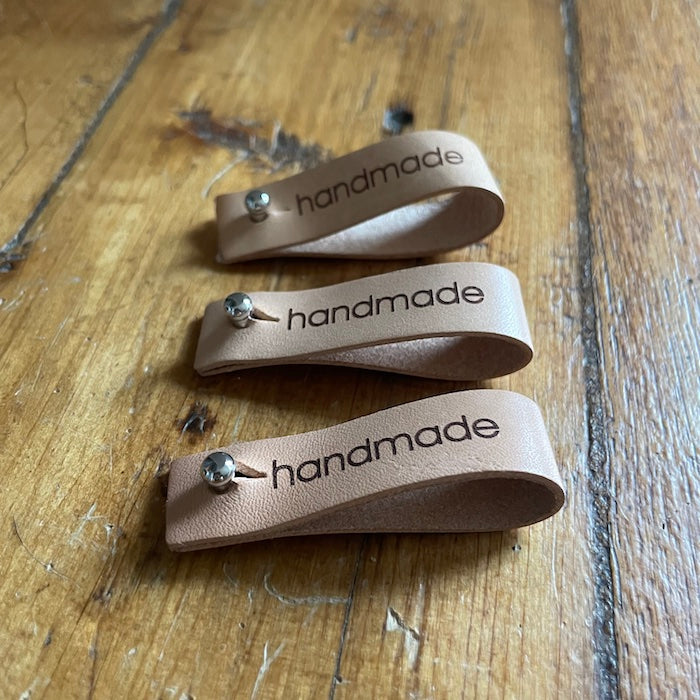 Leather Handmade Labels