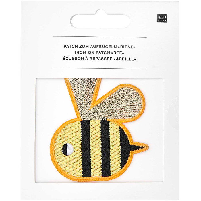Iron on Patch - Bee - Rico Design