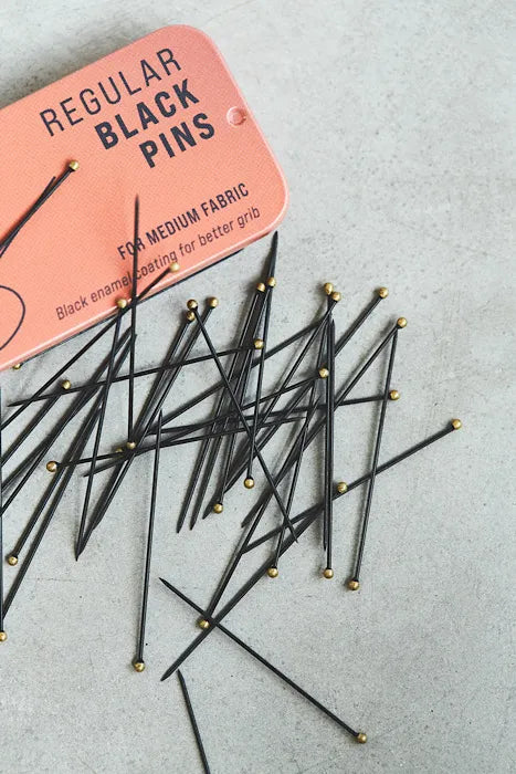 Regular Black Pins– Sewply