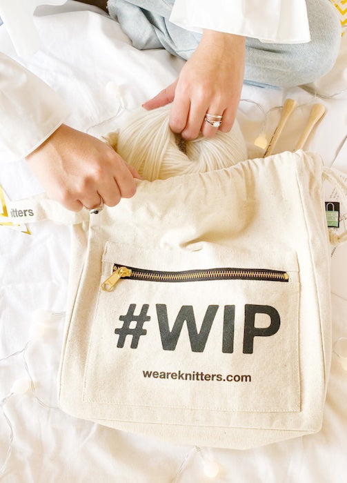 #WIP Project Bag - We are Knitters