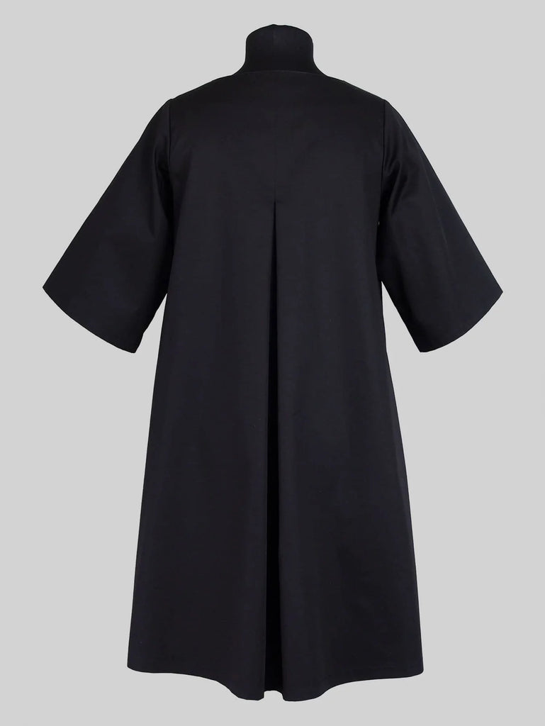 the assembly line box pleat dress Dress– – Cross & Woods Costume Size:XS wide sleeves that can Joseph Ribkoff Burgundy Knee Length Homecoming