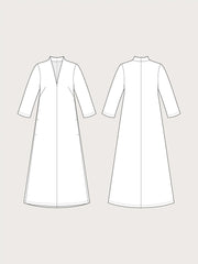 V Neck Dress – The Assembly Line – Cross & Woods